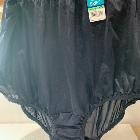 Vanity Fair Black Tailored Briefs - Picture 1 of 4
